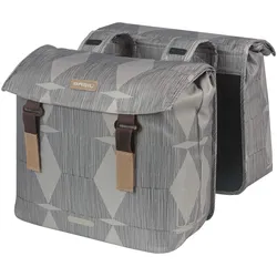 Doppelpacktasche Basil Elegance chateau taupe, 40-49ltr