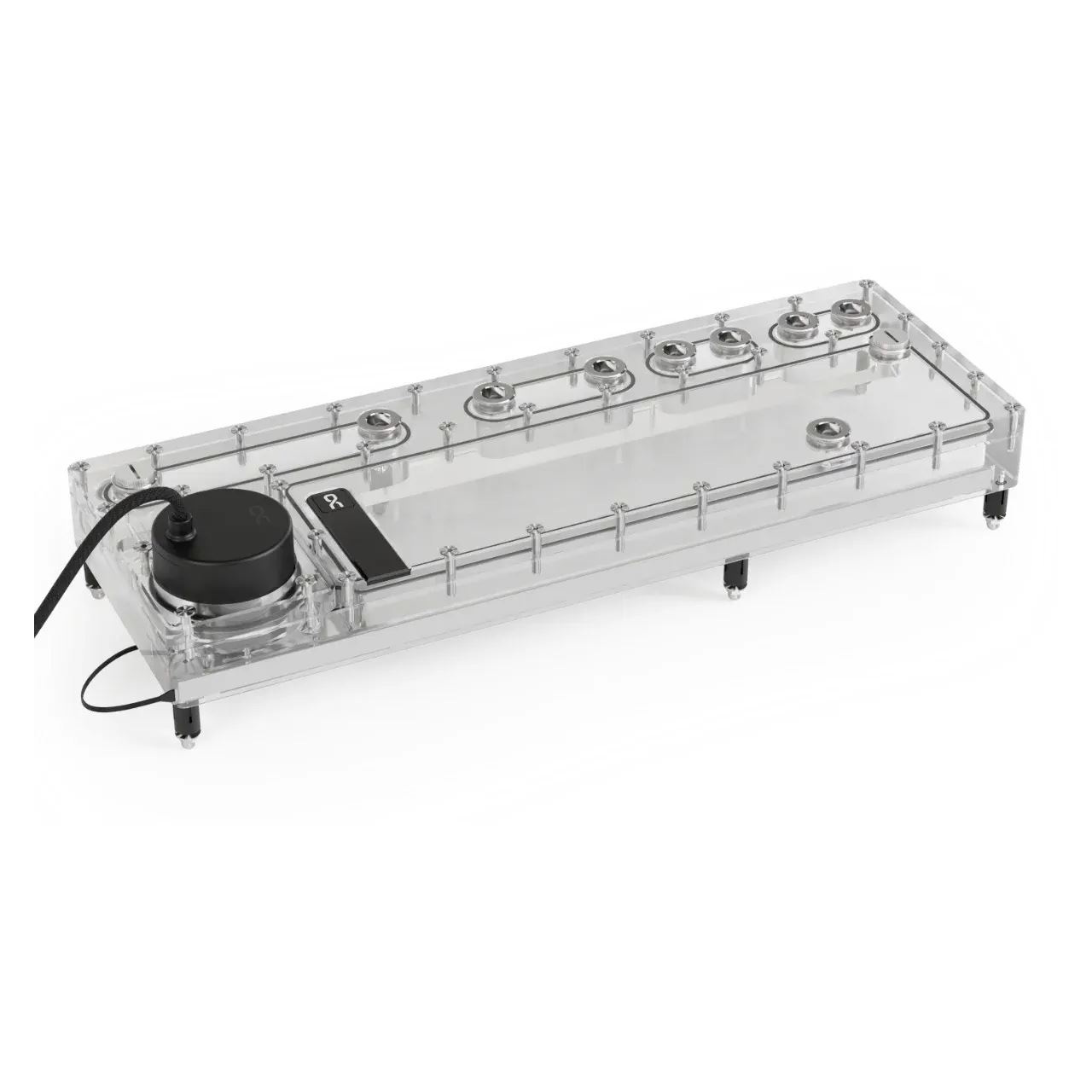 Alphacool Core Distro Plate 420 Links VPP/D5 mit VPP Apex Pumpe