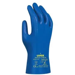uvex rubiflex S NB27B Chemikalienschutzhandschuh blau 9 - 6027109 - blau