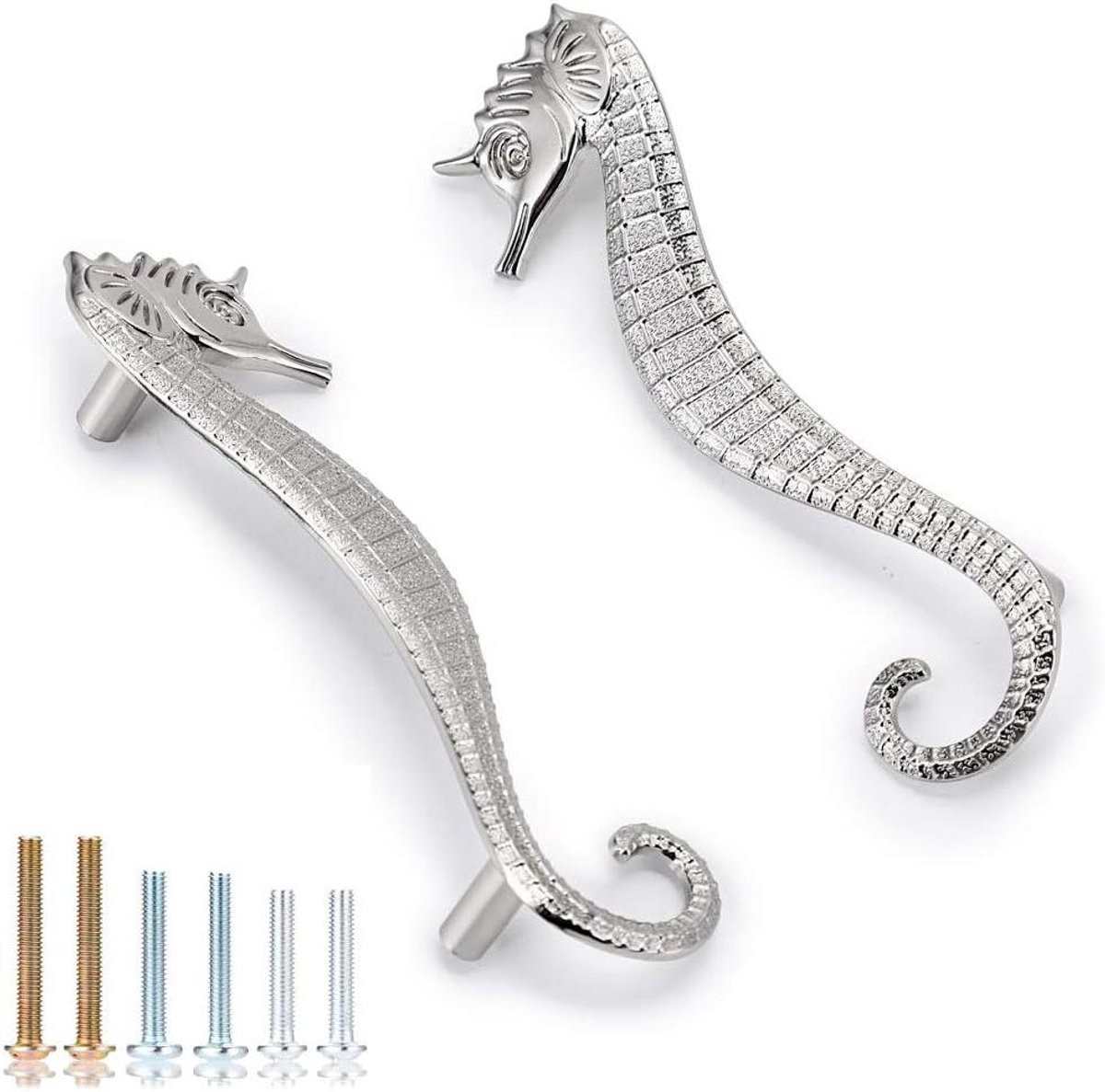 Zeepaard Lade Trekkers Kustgrepen Zilver Zinklegering 135mm