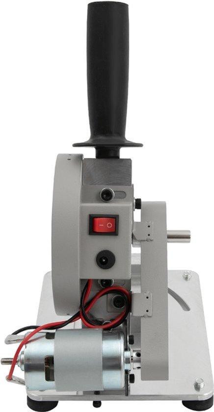 Selius Mini Tafelzaag met 4 Inch Zaagblad, 96 W, 9000 tpm, Aluminium, voor Hout en Metaal