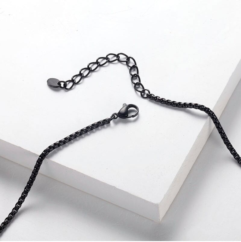 Edelstahlkette FIRETTI "Schmuck Geschenk Venezianerkettengliederung, 2,5 mm breit" Gr. 65, schwarz, Halsketten, Damen, 65, Edelstahl, B: 2,5mm, Edelstahlkette, B:2,5mm schwarz 65, Edelstahl, B: 2,5mm