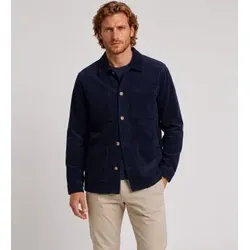 Sebago Unisex. 74114FW Jacke Dorr Corduroy navy (L), Lässig, Baumwolle, Marine