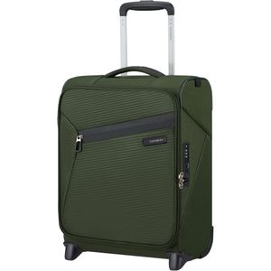 Samsonite Koffer Litebeam Upright Underseater, grün, Weichschale, 2 Rollen, 26 Liter, 35 x 45 x 20cm