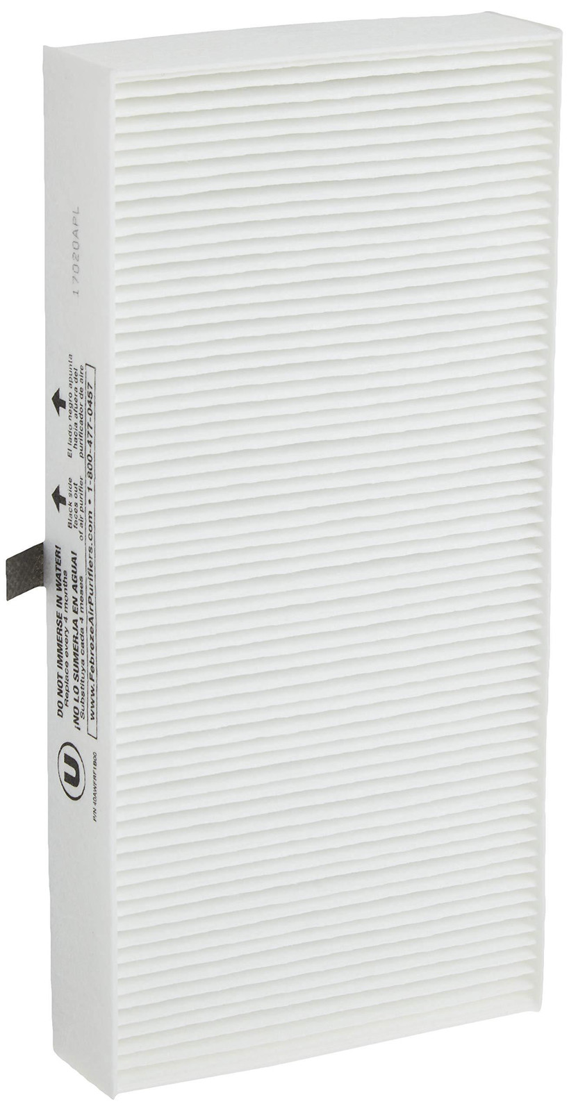Febreze FRF102B vervangingsfilter voor luchtreiniger, HEPA-type, U-vormig, 2 stuks