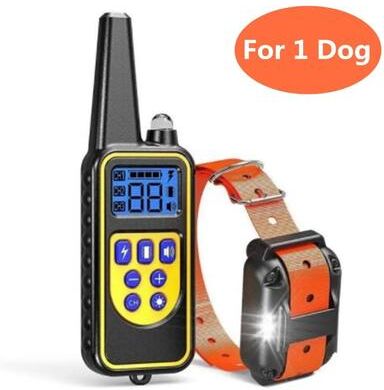 Uplift Picks GuidePro 800m Remote Dog Training Collar With Sound And Vibration orange (1 Pc) us Plug
