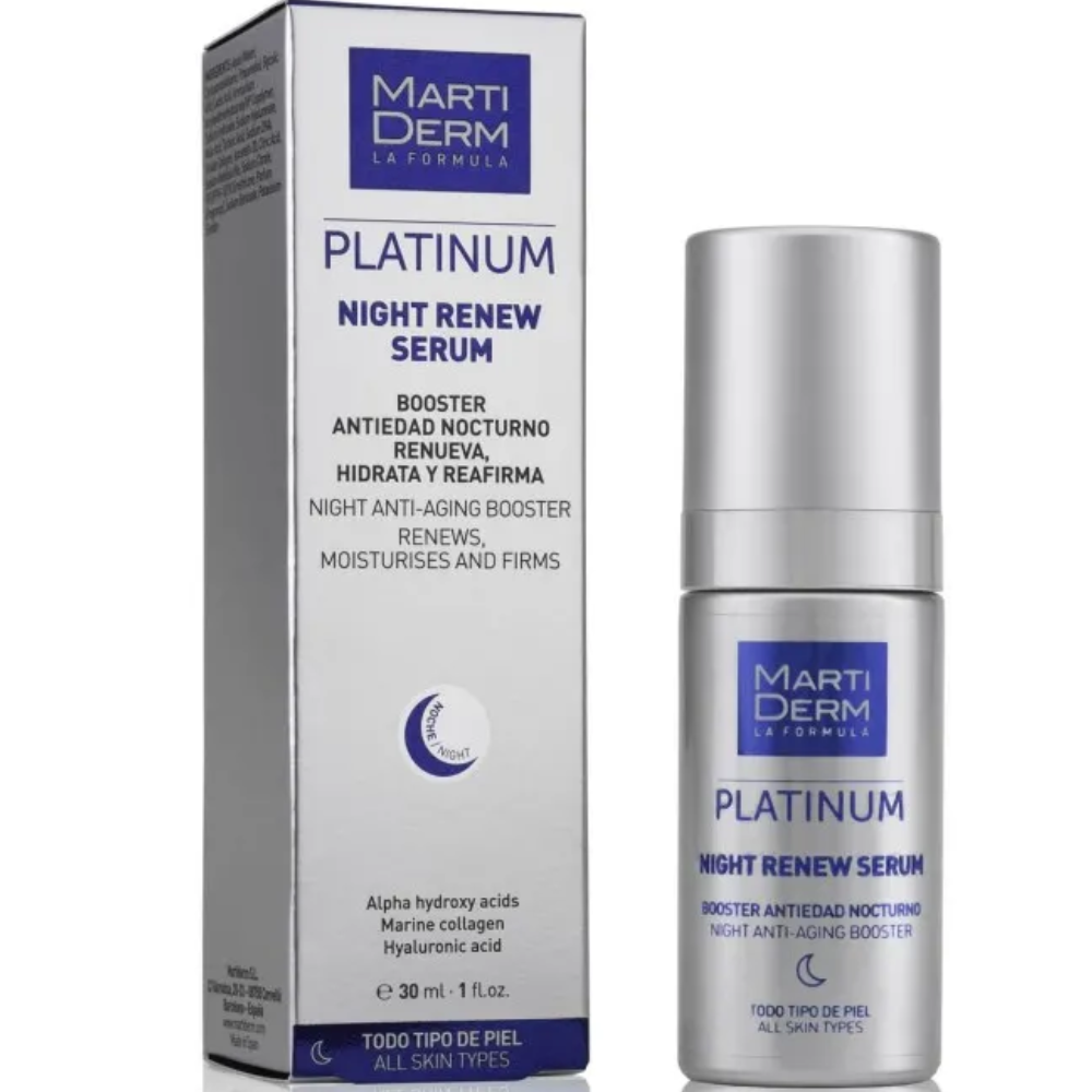 Martiderm Platinum Night Renew Serum Anti-Aging Booster 30mL