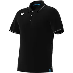 Arena, Damen, Sportshirt, Team Poloshirt Solid Cotton (3XL), Schwarz