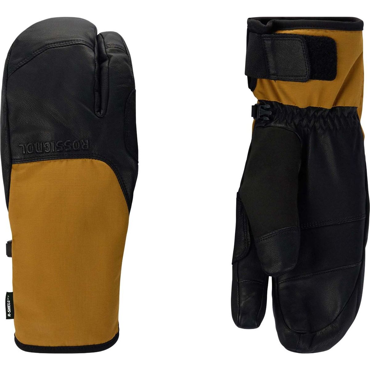 Rossignol Type 3 Finger Ski Gloves R-she dusted ochre (A33) L RLPMG14 A3300L