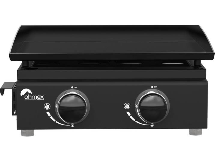 Gasgrill OHMEX OHM-PLA-2125 , schwarz, B:48,5cm H:23cm T:47cm, Grills, Gasgrill