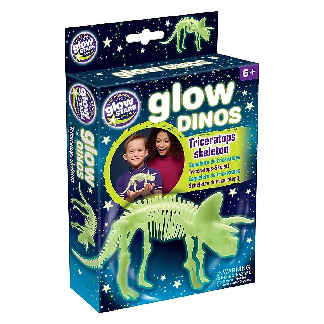 Brainstorm Triceratops Skelett Glow in the Dark (B8804)