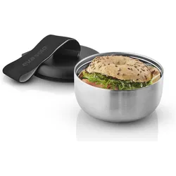 Eva Solo Lunchbox To Go Schwarz/Silber, Lunchbox, Schwarz, Silber