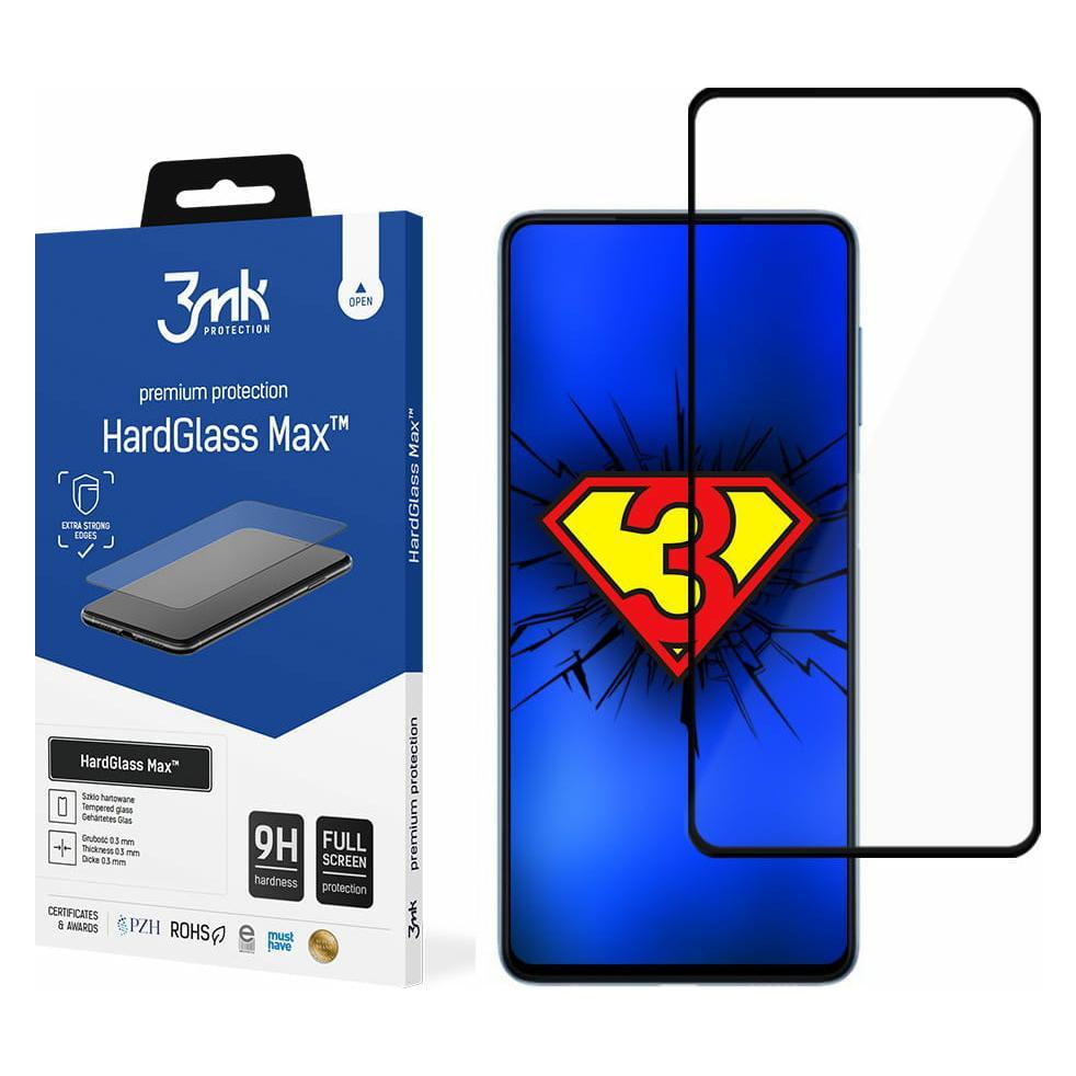 3MK HardGlass Max for Samsung Galaxy M52 5G black frame (1 Stk., Samsung Galaxy M52) (GSM112482)