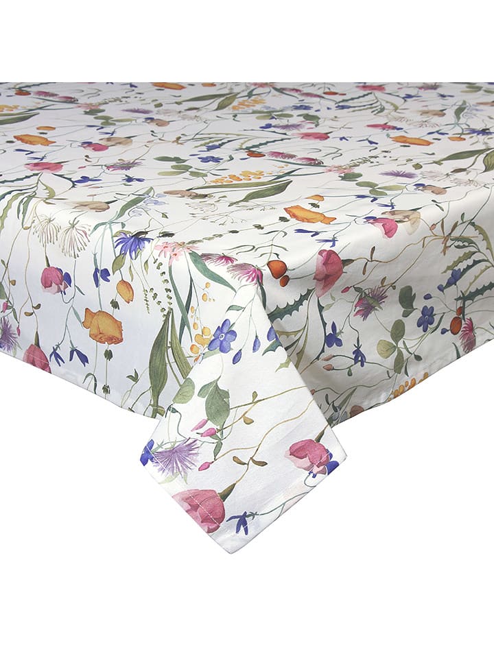 Andrea Fontebasso 1760 Tischdecke ''Flora'' in Weiß/ Bunt - (L)300 x (B)150 cm - onesize