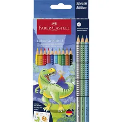 FABER-CASTELL Buntstifte Colour Grip Mehrfarbig