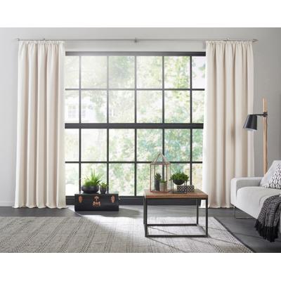 Vorhang WIRTH "Dim out", beige, B:142cm H:375cm, Polyester, Gardinen, nach Maß