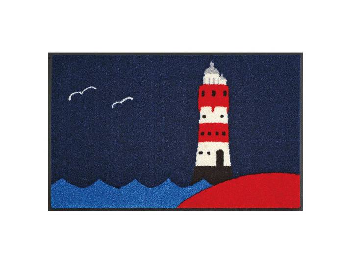 Paillasson Phare 50 x 0 x 75cm Bleu