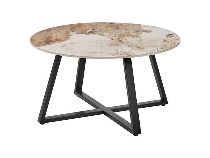 Table basse IVINS Céramique Marbre blanc