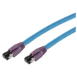 shiverpeaks Patchkabel S/FTP Cat.8.1 halogenfrei blau 0,25m