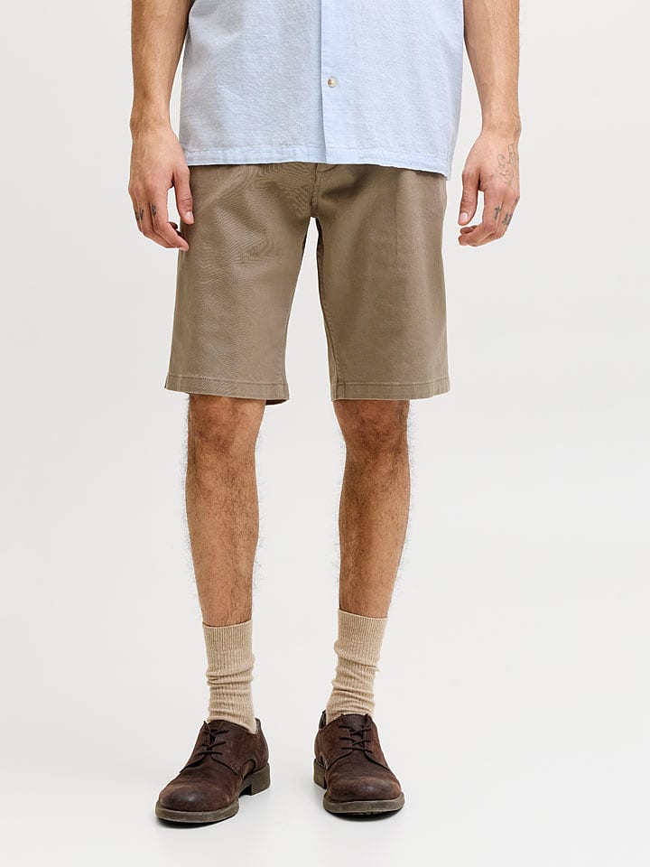 Jack & Jones Shorts "Fred" in Hellbraun - L
