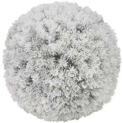 EUROPALMS Pinienkugel, beflockt, 30cm