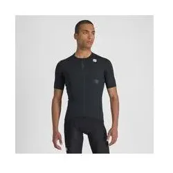 Sportful, Herren, Velotrikot, Matchy hort leeve Jersey (S), Schwarz, S