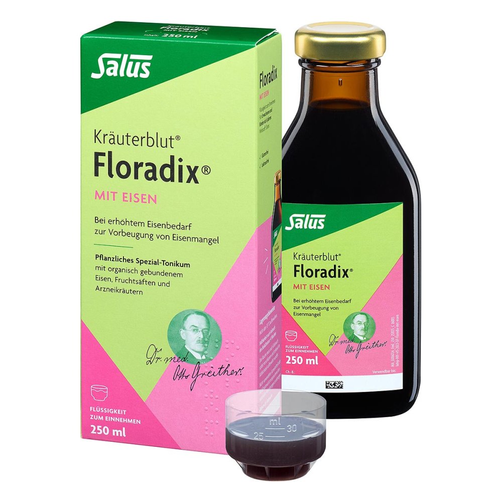 SALUS Pharma GmbH Salus Kräuterblut Floradix mit Eisen 20121094