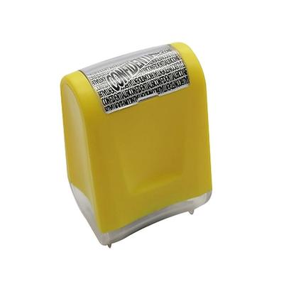 1 Stück Rollstempel zum Schutz vor Identitätsdiebstahl für ID-Datenschutz, vertrauliche Daten, Rollstempel, wiederverwendbar, isfang