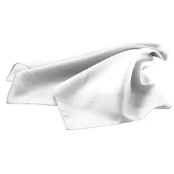 Exner Halstuch B 50 x L 50 cm Fb. weiß : weiß : 100% Polyester (Business)