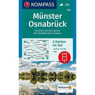 Münster, Osnabrück, Sonstige von , Kompass-Karten, 978-3-99044-245-6