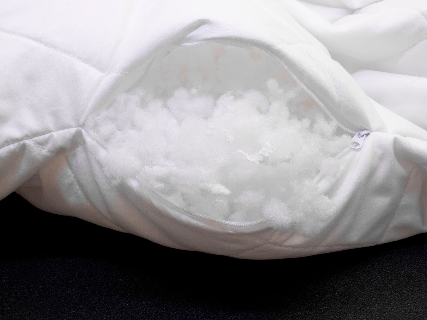 Kissenfüllung "PES Faserbällchen Füllmaterial", weiß, PRIMAFLOR-IDEEN IN TEXTIL, Kissenfüllungen, 5.000 g oder 5.000, Polyester, Füllmaterial für Kissen, Kuscheltiere & Puppen, Möbel, waschbar