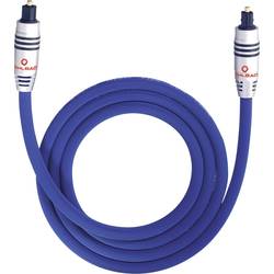 Toslink Audio Anschlusskabel [1x Toslink-Stecker (ODT) - 1x Toslink-Stecker (ODT)] 5.00 m Blau Oehlbach XXL® Series 80 1385
