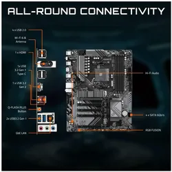 Gigabyte B550 EAGLE WIFI6 (AM4, AMD B550, ATX), Mainboard