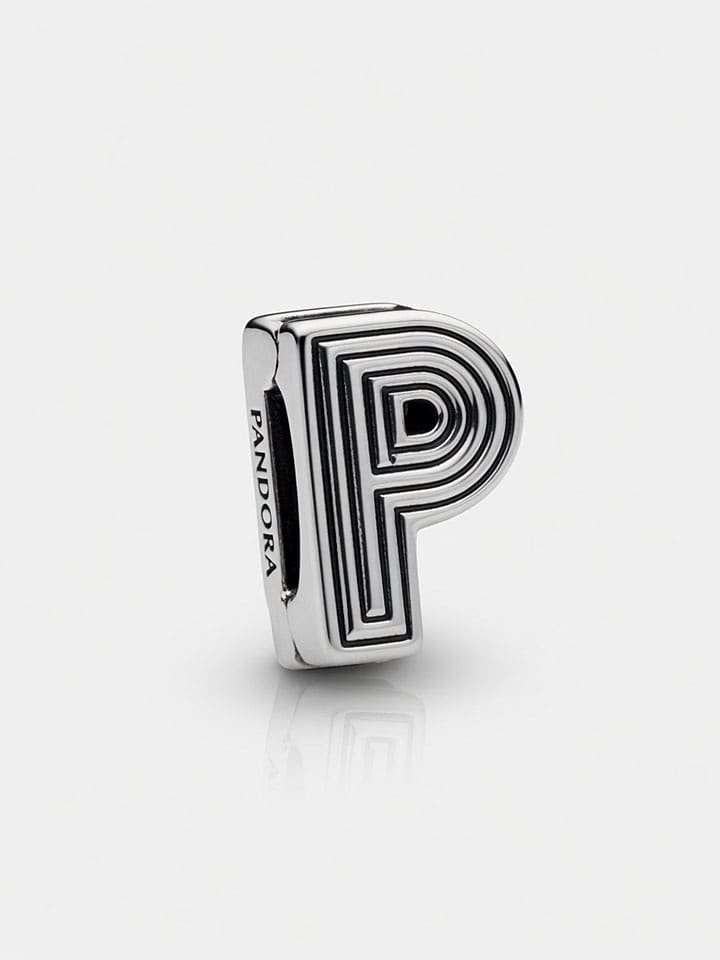 Pandora Silber-Bead "P" - onesize