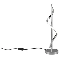 Reality Tischleuchte Isabel Metall Silber Chrom