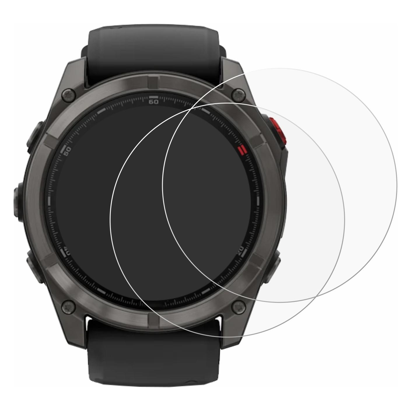 ScreenLeaf Schutzfolie für Garmin Fenix 8 Pro AMOLED (47 mm) Displayschutz Display Schutz Folie Klar (6160429)