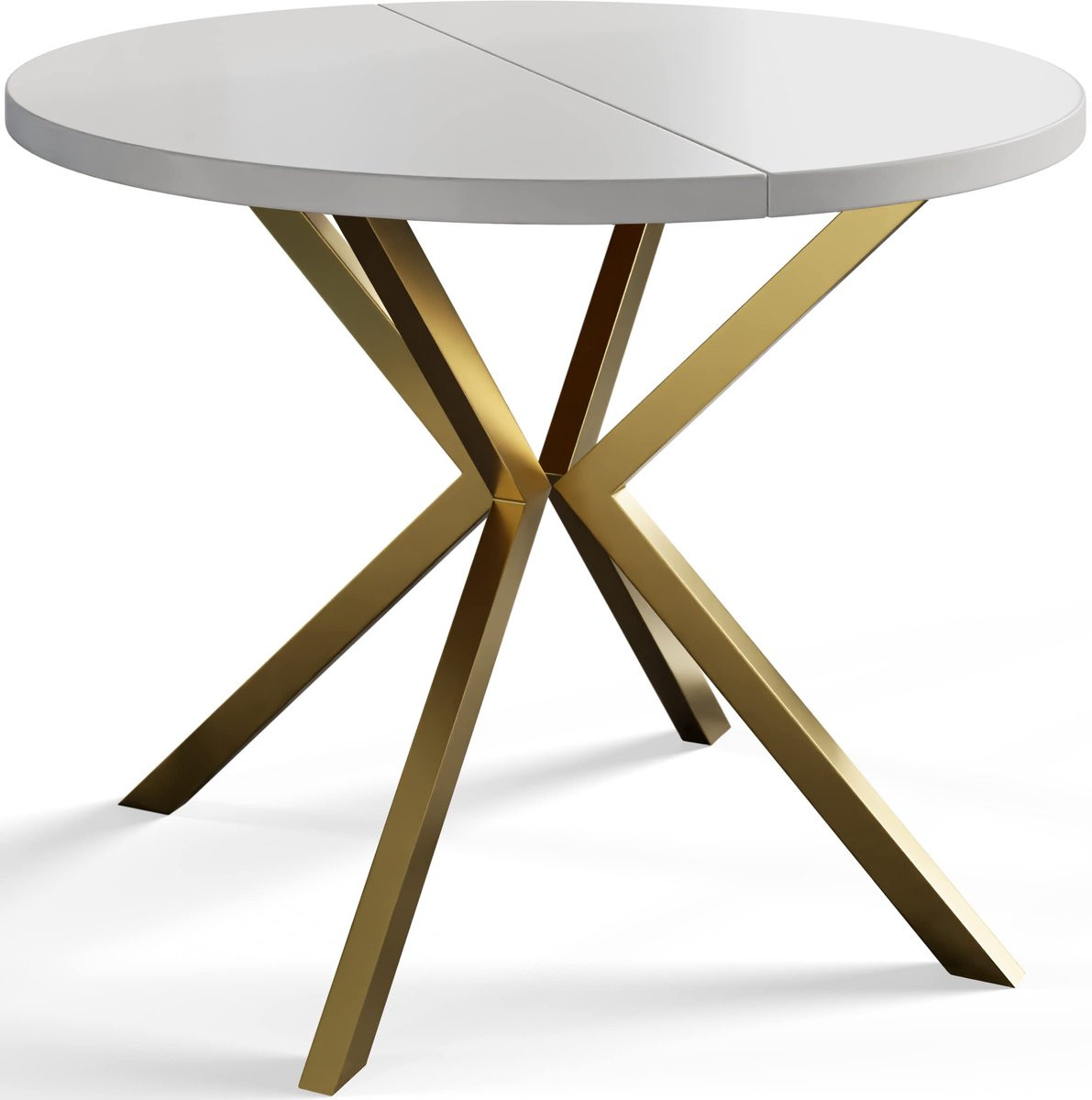 ALPİ Loft Liten Uittrekbare Eettafel - Wit