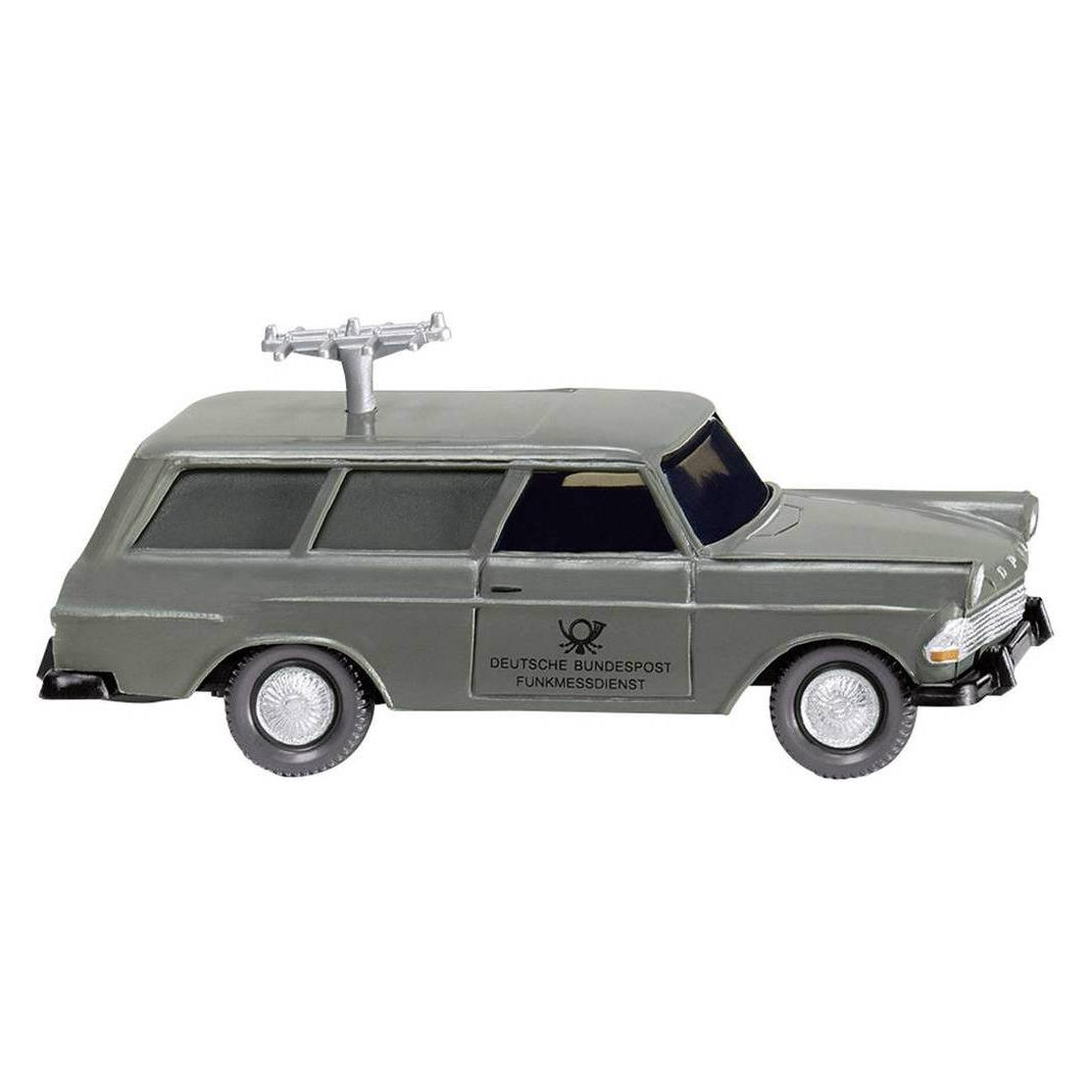 Wiking H0 Opel Rekord 60 Caravan Fernmeldedienst (007148)