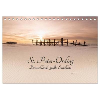 St. Peter-Ording. Deutschlands größte Sandkiste (Tischkalender 2027 DIN A5 quer), CALVENDO Monatskalender