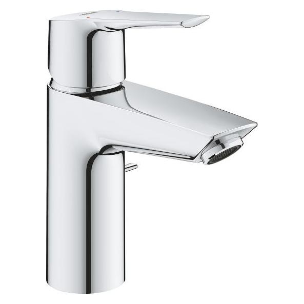 Grohe Start QuickFix Lavaboarmatur, Mittelstellung kalt, Zugstange-Ablauf, S-Size, Chrom (31137002)