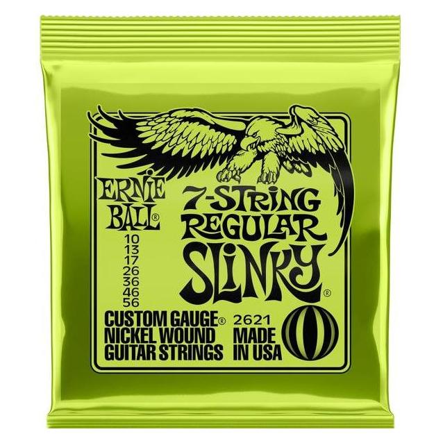Ernie Ball Slinky Nickel (7x, E-Gitarre, 0.06") (EB2621)
