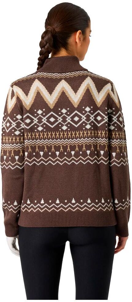 Daily Sports  - Jacquard Pullover Brownie - XS - Pull