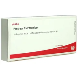Pancreas/meteoreisen Ampullen 10X1 ml
