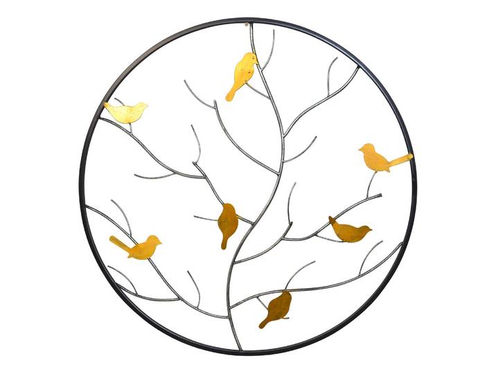 Décoration murale Skyla Métal Multicolore Ø 82cm