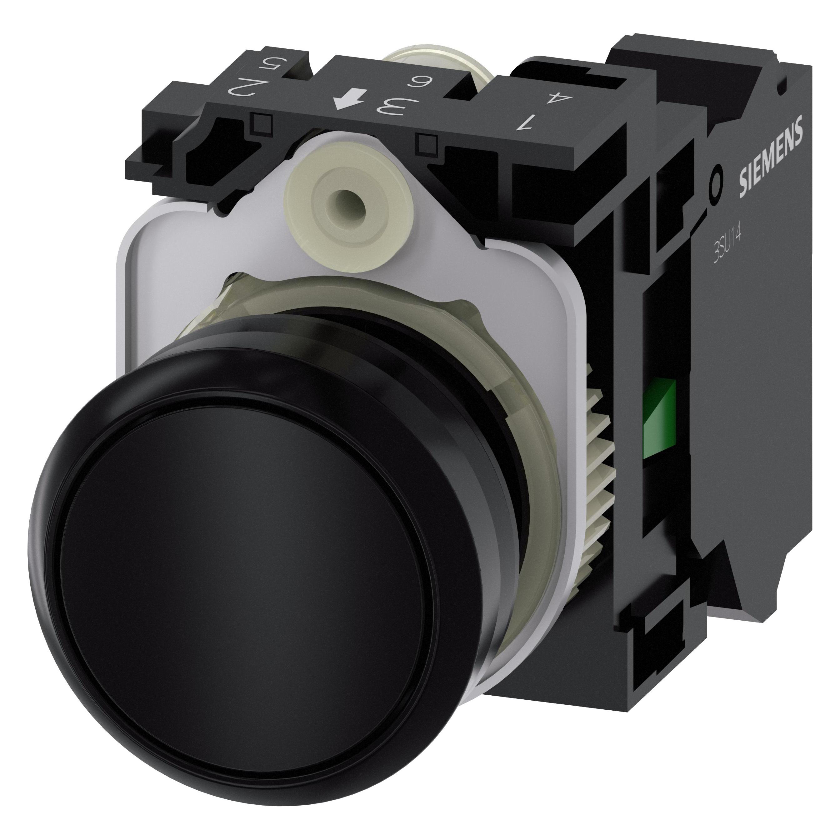 Siemens Drucktaster Druckknopf 1S 3SU1100-0AB10-3B (3SU11000AB103BA0)