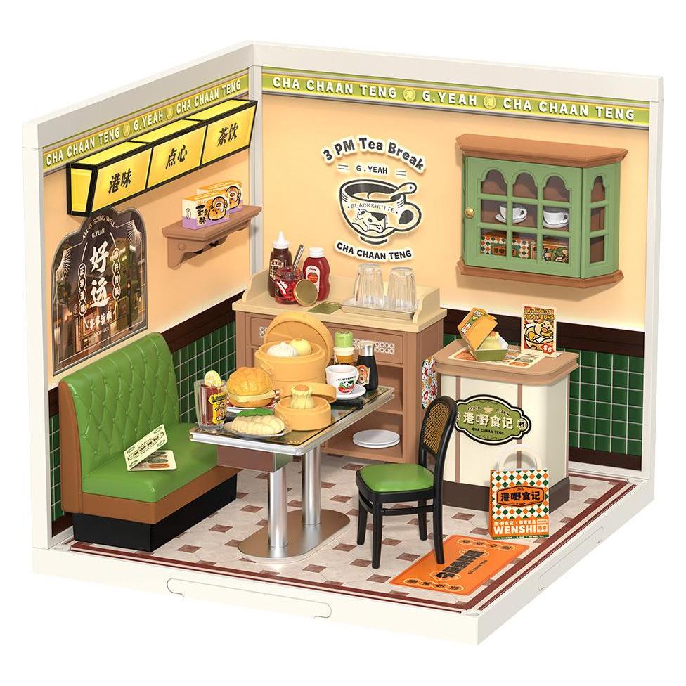 Robotime Bausatz Hong Kong Bites Cafe (DW021)