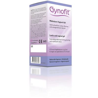 Gynofit Vaginal-Gel mit Milchsäure 6x5 ml Gel