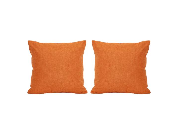 Kissenbezug LIZA 2er Set 45 x 45 cm orange