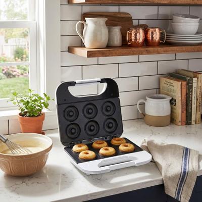 Cook With Color Doughnut Maker by BrylaneHome in Cream