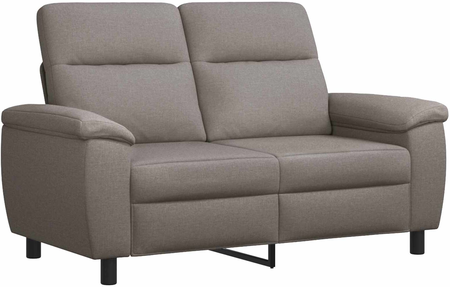 vidaXL Canapé Taupe 158 x 90 x 95 cm Tissu